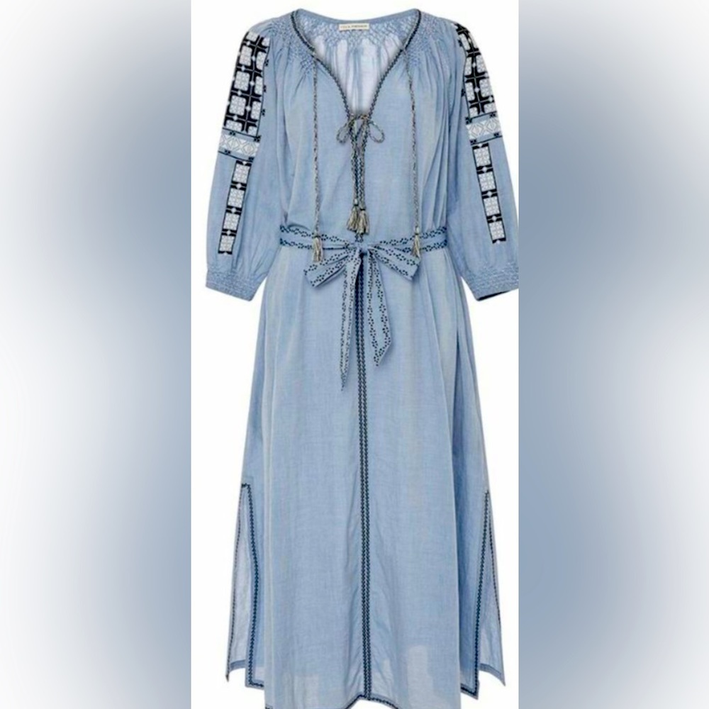 Ulla Johnson Odessa Chambray dress